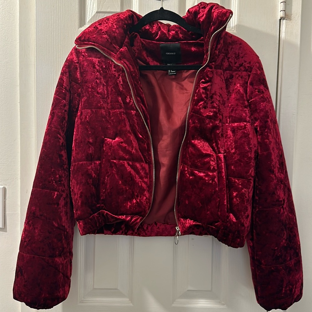 Red jacket for woman